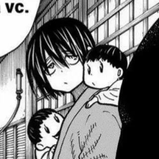 🌛 1fc17401 vc. Anime, Manga, Illustration, Cartoon, Charakter, Babys telegram sticker