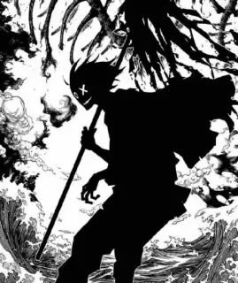 🔥 541cae4a Silhouette, Dunkel, Figur, Anime, Manga, Charakter telegram sticker