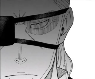 🍸 8169d4a7 Anime, Manga, Charakter, Schwarzweiß, Gesicht telegram sticker