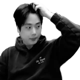 😵 21e5095a Ots. Paris hoodie, paris, hitam putih, korea, kaus oblong, pakaian whatsapp sticker