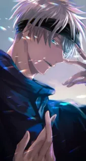 🍨 bfdcdf69 Satoru Gojo Jujutsu Kaisen Anime, Gojo, Satoru Gojo, Jujutsu Kaisen telegram sticker