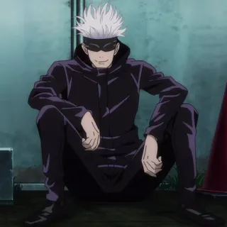 🤍 9b277929 Satoru Gojo Jujutsu Kaisen Anime, Manga, Gojo, Satoru, Jujutsu telegram sticker