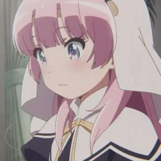 🔮 b88d6479 อนิเมะ, การ์ตูน, ตัวละคร, ผู้หญิง, ผมสีชมพู telegram sticker