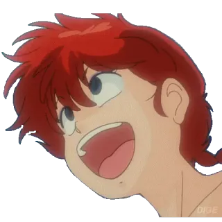 😲 60a5060e Ranma Saotome Ranma ½ อนิเมะ, ศิลปะการต่อสู้, ตลก, ยุค 80, มังงะ telegram sticker