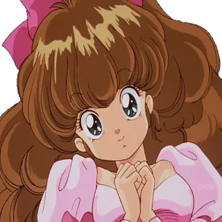 😃 b4913374 อนิเมะ, ผู้หญิง, โบว์, น่ารัก, การ์ตูน telegram sticker