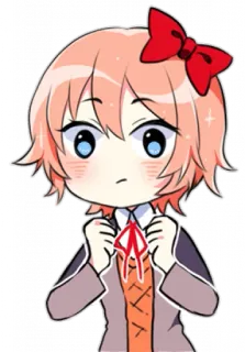 sayori.chr whatsapp stickers