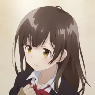 🎭 5e1bdf4e 애니메이션, 소녀, 교복, 만화 telegram sticker