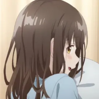 🎭 de46971f 애니메이션, 소녀, 만화, 일러스트 telegram sticker