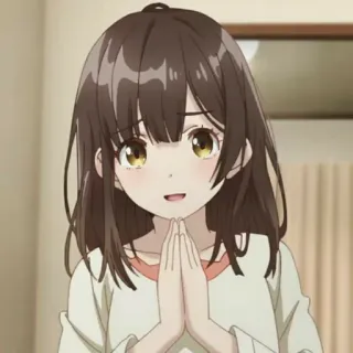 🌷 6fc56a8a 애니메이션, 여자, 귀여운, 만화, 캐릭터 telegram sticker