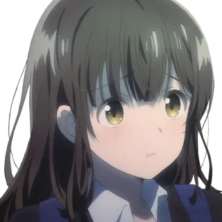 🦄 245a78af อนิเมะ, ผู้หญิง, น่ารัก, ภาพเหมือน, มังงะ, ตัวละคร telegram sticker