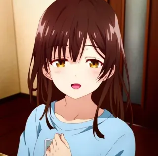 🦄 57a1a1e8 อนิเมะ, ผู้หญิง, ตัวละคร, ภาพเหมือน, ผมสีน้ำตาล telegram sticker