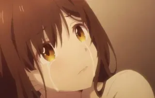 🦄 a77de330 อนิเมะ, ผู้หญิง, ร้องไห้, เศร้า, อารมณ์ telegram sticker