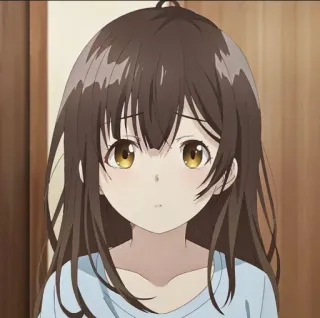 🦄 c9f7ed6f สาวอนิเมะ, การ์ตูน, น่ารัก, ภาพเหมือน telegram sticker