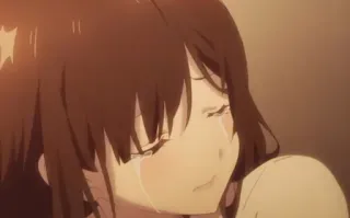 🦄 e24f3e61 อนิเมะ, เศร้า, ร้องไห้, ผู้หญิง, อารมณ์, น้ำตา telegram sticker