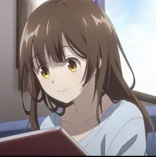 🦄 e3dd5a5b อนิเมะ, ผู้หญิง, อ่านหนังสือ, หนังสือ, น่ารัก, นักเรียนหญิง, การ์ตูน telegram sticker