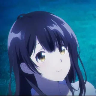 🦄 f4aec1fc อนิเมะ, ผู้หญิง, ยิ้ม, น่ารัก, ภาพเหมือน, อนิเมชั่น telegram sticker