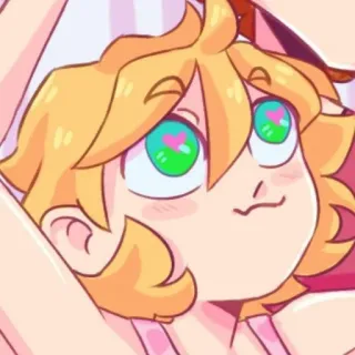 😍 a9a5b74b 卡通, 动漫, 爱心眼, 可爱, 卡哇伊 whatsapp sticker