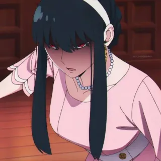 ⚖️ 24f2362b Yor Forger Spy x Family Anime, Yor Forger, Spy x Family, Cartoon, Animatie telegram sticker