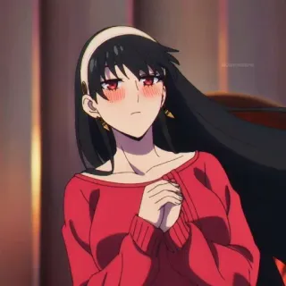 ⛓️ dd0f83b0 Yor Forger Spy × Family Anime, Yor, Spy x Family, Forger telegram sticker