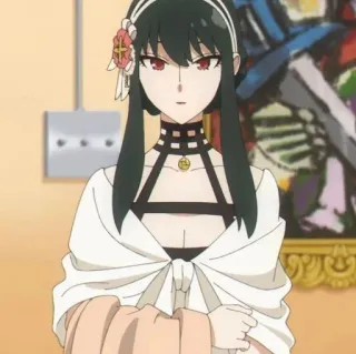 ⛓️ fc00f9af Yor Forger Spy x Family Anime, Personage, Yor Forger, Spy x Family telegram sticker