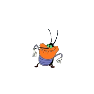 🙃 1dc8d717 Joey Oggy and the Cockroaches 卡通, 蟑螂, 动画, 乔伊 telegram sticker