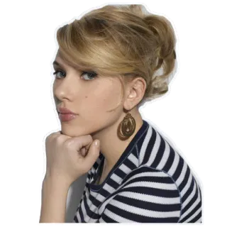 Scarlett Johansson telegram stickers