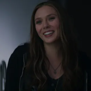 😄 54161c54 Wanda Maximoff Marvel, Wanda, Elizabeth Olsen, Scarlet Witch, siêu anh hùng, phụ nữ, nhân vật telegram sticker