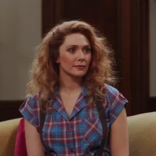 ☺️ 958e648e Wanda Maximoff WandaVision Wanda Maximoff, Phù Thủy Đỏ, WandaVision, Elizabeth Olsen, Marvel, MCU telegram sticker