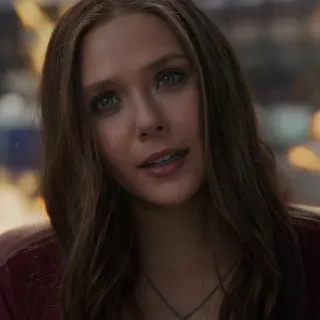 🤨 e80bf4db Scarlet Witch Avengers Scarlet Witch, Elizabeth Olsen, Marvel, Avengers, Nữ anh hùng, Phụ nữ telegram sticker