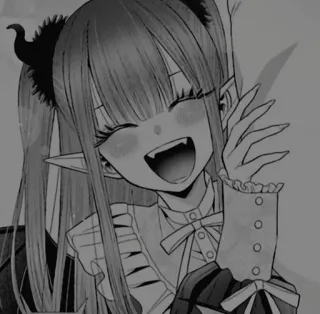 🧧 15f37553 Anime, Manga, Mignon, Diable, Fille, Dessin animé, Kawaii whatsapp sticker