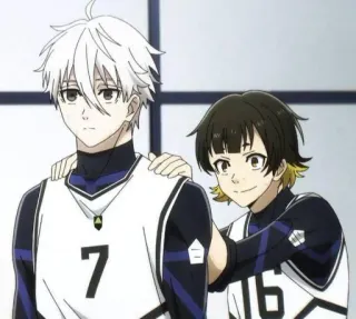 🗿 36d6057c Аниме, Blue Lock, Персонажи, Дружба, Футбол, Команда, Спорт telegram sticker