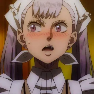 🅿 6b76d8c8 Noelle Silva Black Clover Аниме, Манга, Black Clover, Ноэлль Сильва, Персонаж telegram sticker