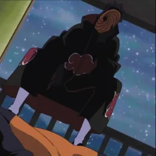 🖤 f6b952cf Tobi Naruto Аниме, Наруто, Тоби, Акацуки, Манга telegram sticker