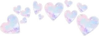 🦋 1763c042 hearts, pastel, cute, sticker telegram sticker