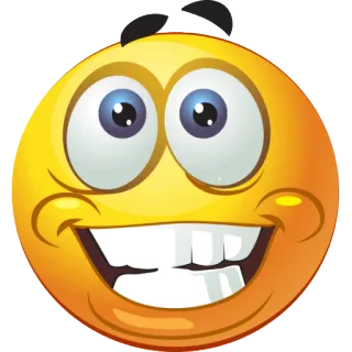 😀 ac681207 笑脸, 表情符号, 脸, 开心 telegram sticker