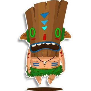 Character telegram stickers