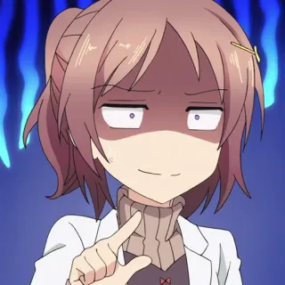 📉 7ad73200 anime, cewek, angkuh, kesal, kartun, karakter telegram sticker