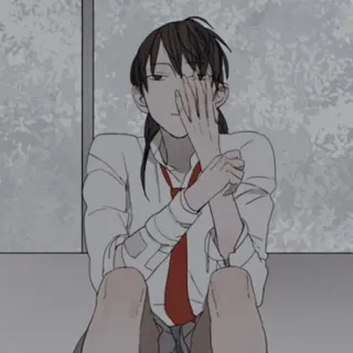 🥟 45c2227b Anime, Personagem, Gravata, Arte, Ilustração, Desenho telegram sticker