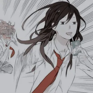 🍜 5919e3de Anime, Mangá, Escola, Estudante, Desenho animado, Desenho telegram sticker