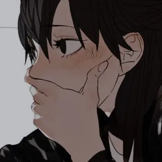 🍤 6696f113 Anime, Mangá, Garota, Desenho animado, Ilustração telegram sticker