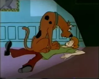 😐 49133235 Scooby Doo สกูบี้ดู, การ์ตูน, หมา, แช็กกี้ telegram sticker