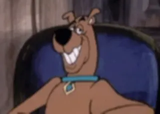 😬 92ee7876 Scooby-Doo การ์ตูน, หมา, สกูบี้ดู telegram sticker