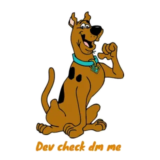 🫶 620a91f9 Scooby-Doo Dev check dm me anjing, kartun, scooby, misteri, detektif telegram sticker