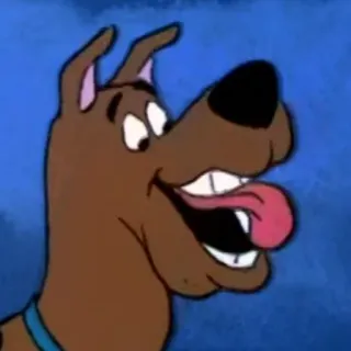 😜 afd30783 Scooby-Doo Cane cartone animato, Personaggio animato, Scooby-Doo, Cane, Divertente, Cartone animato whatsapp sticker