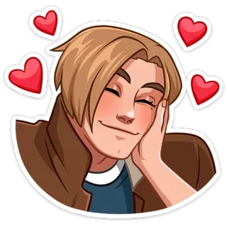 🥰 0f8665eb liefde, romantiek, harten, genegenheid, cartoon, personage, emoties telegram sticker