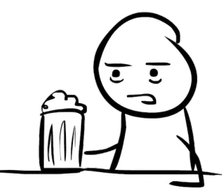 😖 22b61292 การ์ตูน, เบียร์, เครื่องดื่ม, ตัวละคร, แอลกอฮอล์, ปาร์ตี้ telegram sticker