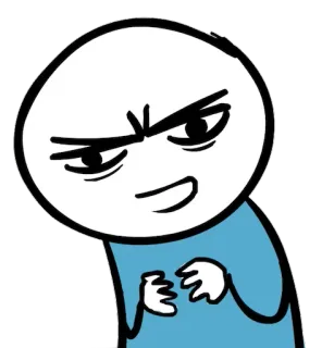 😈 635b8f62 การ์ตูน, ตัวละคร, ยิ้มเยาะ, วางแผน, ชั่วร้าย, เจ้าเล่ห์ telegram sticker