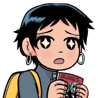 Scott Pilgrim telegram stickers