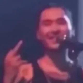 🖕 1dc2577c 中指, 冒犯, 手势, 粗鲁, 攻击性 whatsapp sticker