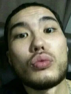 😘 f5ce70d4 自拍, 脸, 人, 男人, 肖像, 表情 whatsapp sticker